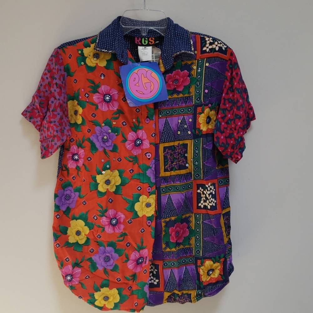 RGS multicolor top